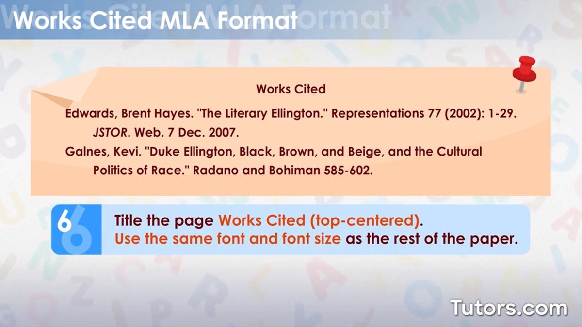 Optimizing Your MLA Works Cited Page for Academic Success